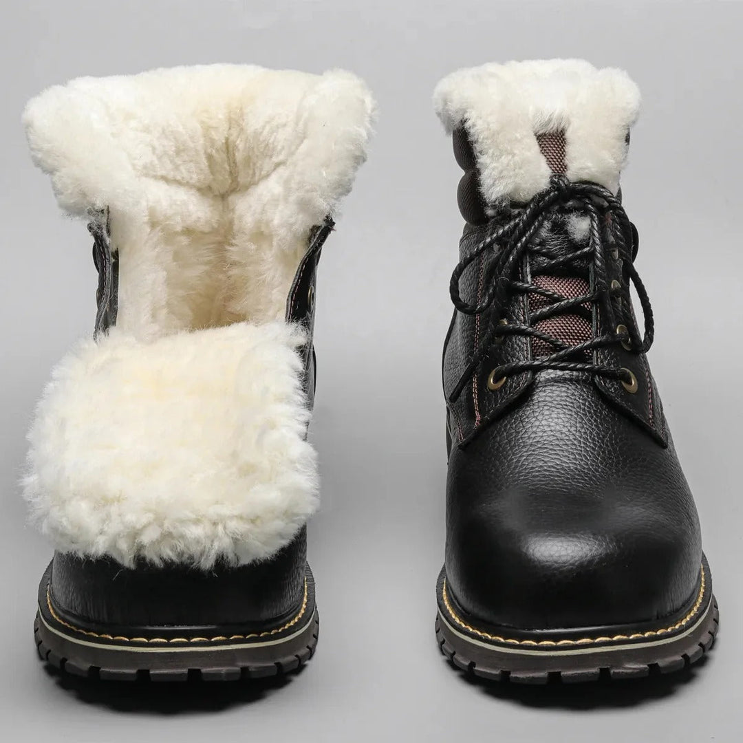 Mens Boots with Fur Lining