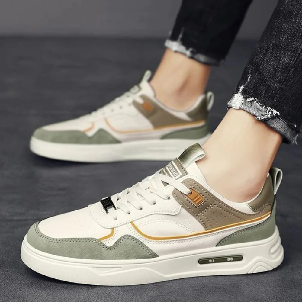 Mens Athletic Trainers Lace-Up Street Style - BritishMode