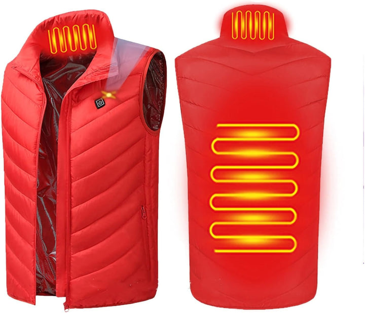 Womens Heated Vest Dual-Control Cozy Fit