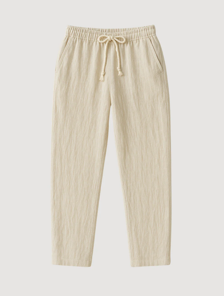 Mens Linen Pants Relaxed Fit