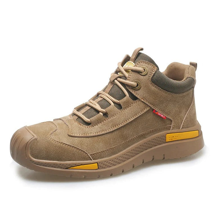 Mens Safety Work Boots Steel Toe Orthopedic