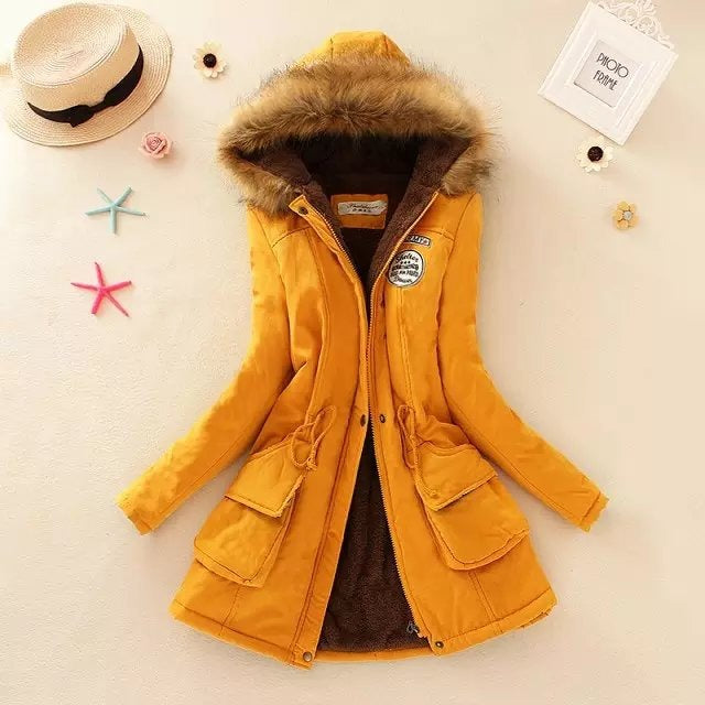Womens Waterproof Winter Coat with Hood