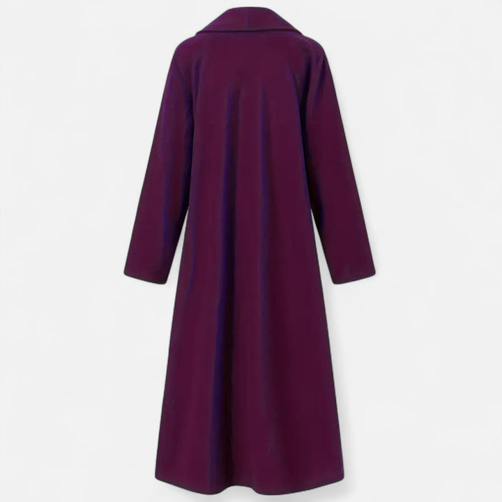 Womens Plus-Size Trench Coat Lightweight Lapel Long Fit