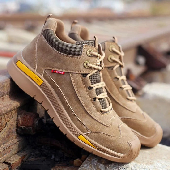 Mens Safety Work Boots Steel Toe Orthopedic - BritishMode
