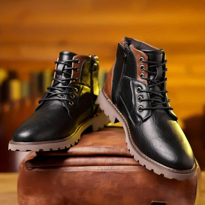 Unisex Outdoor Ankle Boots with Side Zipper Durable