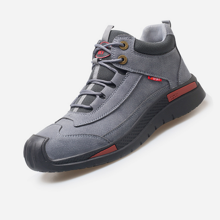 Mens Safety Work Boots Steel Toe Orthopedic