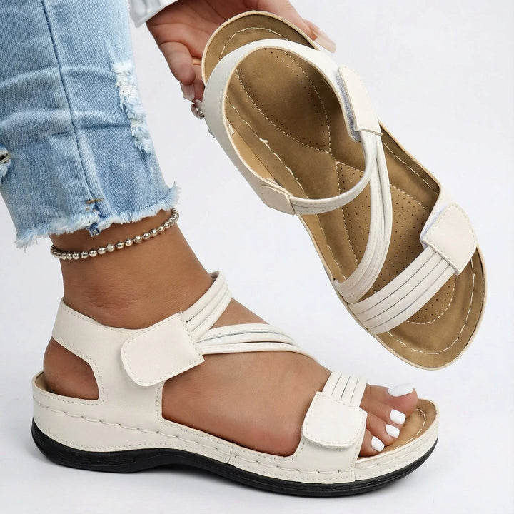 Womens Orthopaedic Comfort Sandals with Ankle Strap