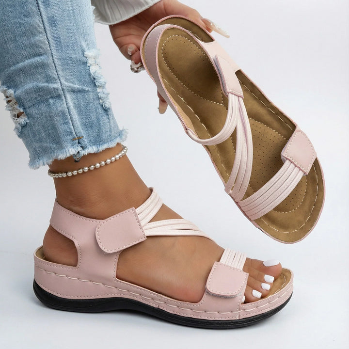 Womens Orthopaedic Comfort Sandals with Ankle Strap