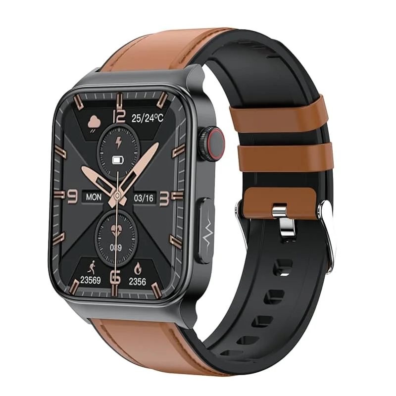 Unisex Smart Fitness Watch Heart Rate Blood Sugar Monitor