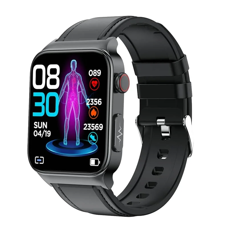 Unisex Smart Fitness Watch Heart Rate Blood Sugar Monitor - BritishMode