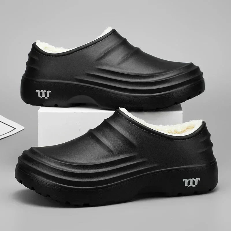 Unisex Leather Boots Waterproof Durable