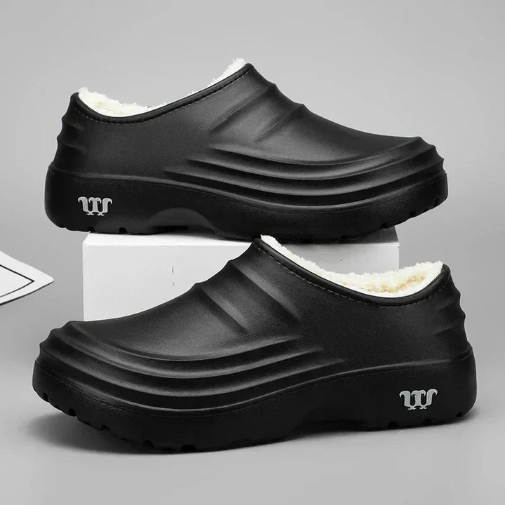 Unisex Leather Boots Waterproof Durable