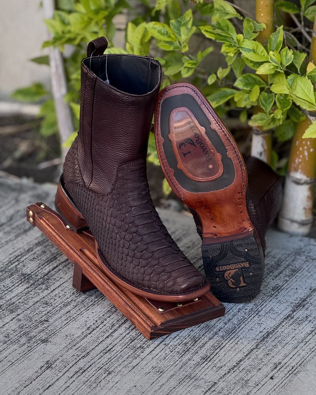 Mens Cowboy Boots Leather Western Style - BritishMode
