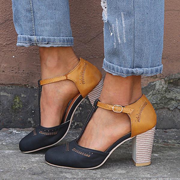 Womens High Heel Sandals Elegant Strappy Design