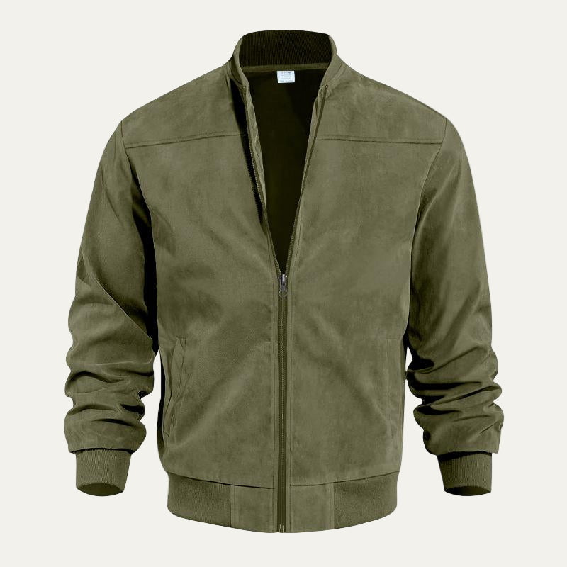 Mens Bomber Jacket Classic Relaxed Fit