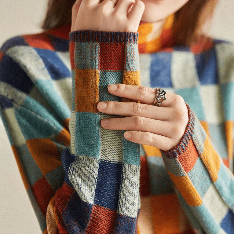 Womens Winter Sweater Cozy Knit Pullover