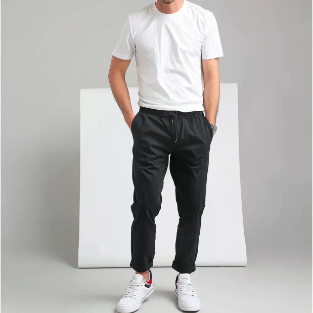 Mens Jogger Pants Cotton Comfortable Fit - BritishMode
