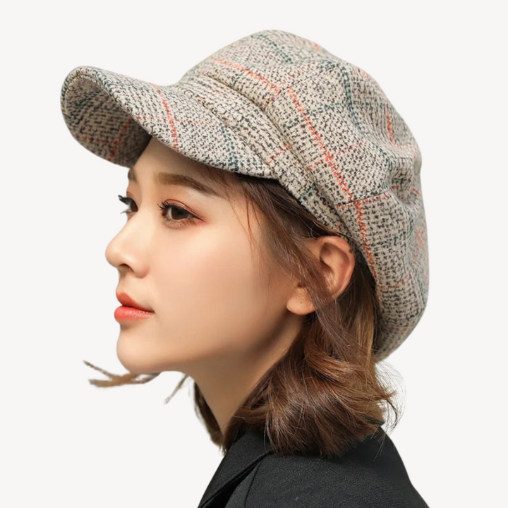 Womens Tweed Cap Classic Fit