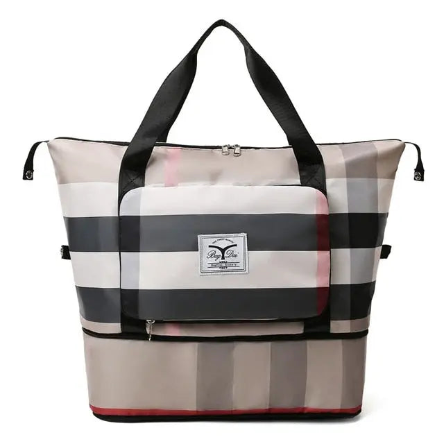 Unisex Collapsible Travel Duffel Waterproof Spacious Foldable