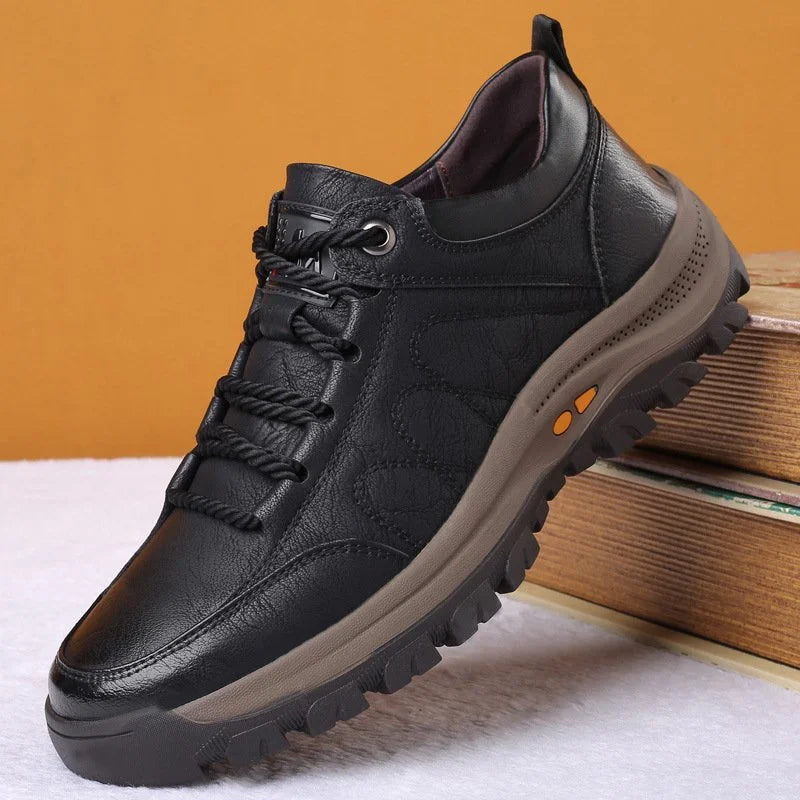 Mens Orthopedic Leather Shoes Handmade
