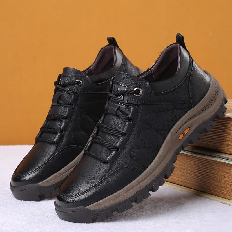 Mens Orthopedic Leather Shoes Handmade