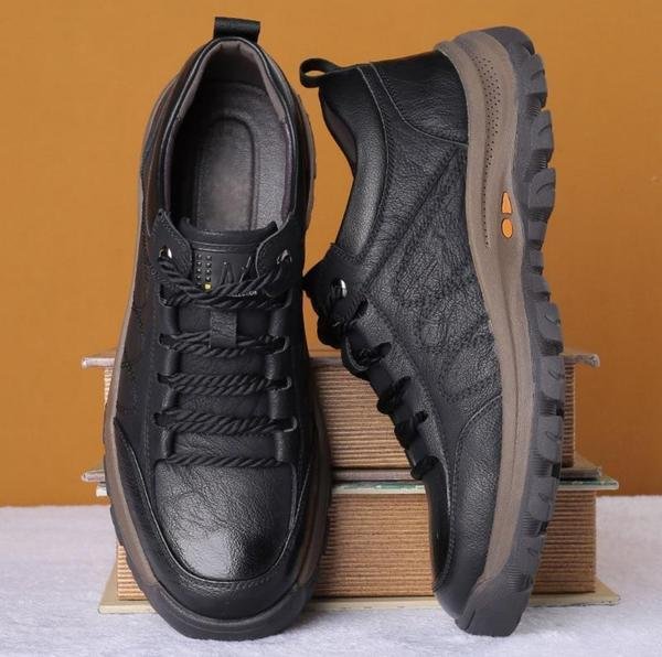 Mens Orthopedic Leather Shoes Handmade