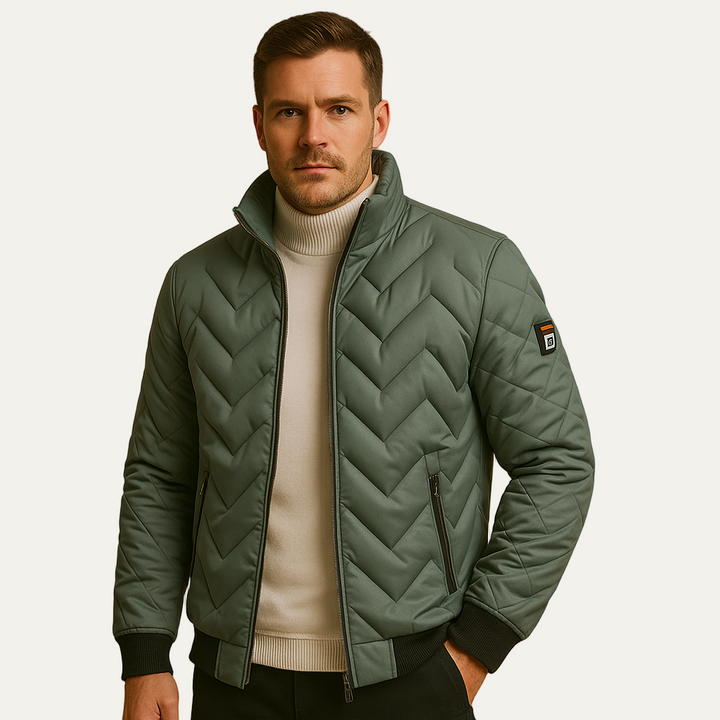 Mens Shell Jacket Weather-Resistant Performance Fit