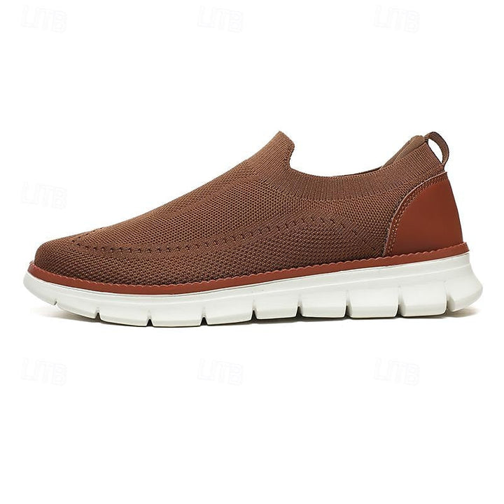 Unisex Slip-On Knit Stretch Breathable Comfort Shoes