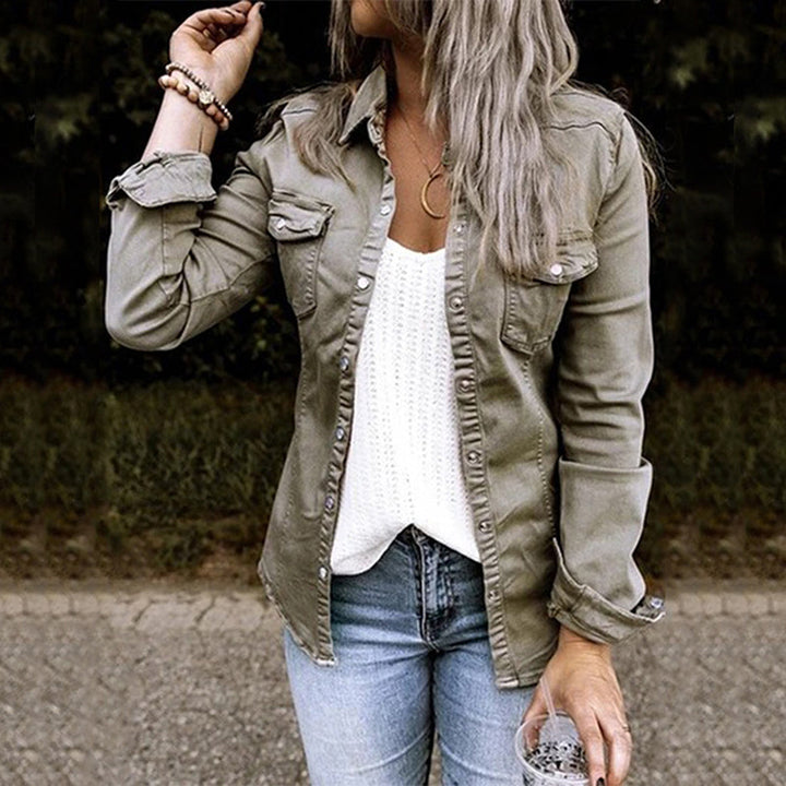 Womens Denim Jacket Classic Fit