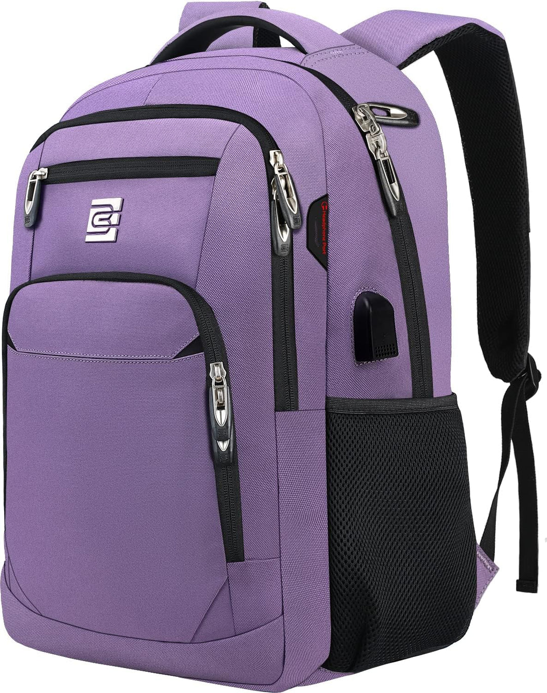 Unisex Slim Laptop Backpack Anti-Theft USB Charging Port