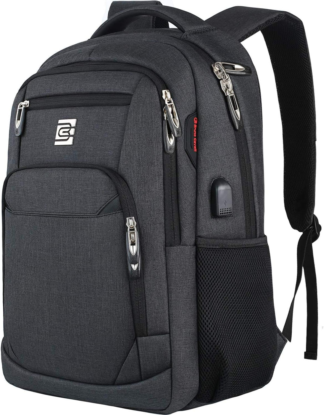 Unisex Slim Laptop Backpack Anti-Theft USB Charging Port