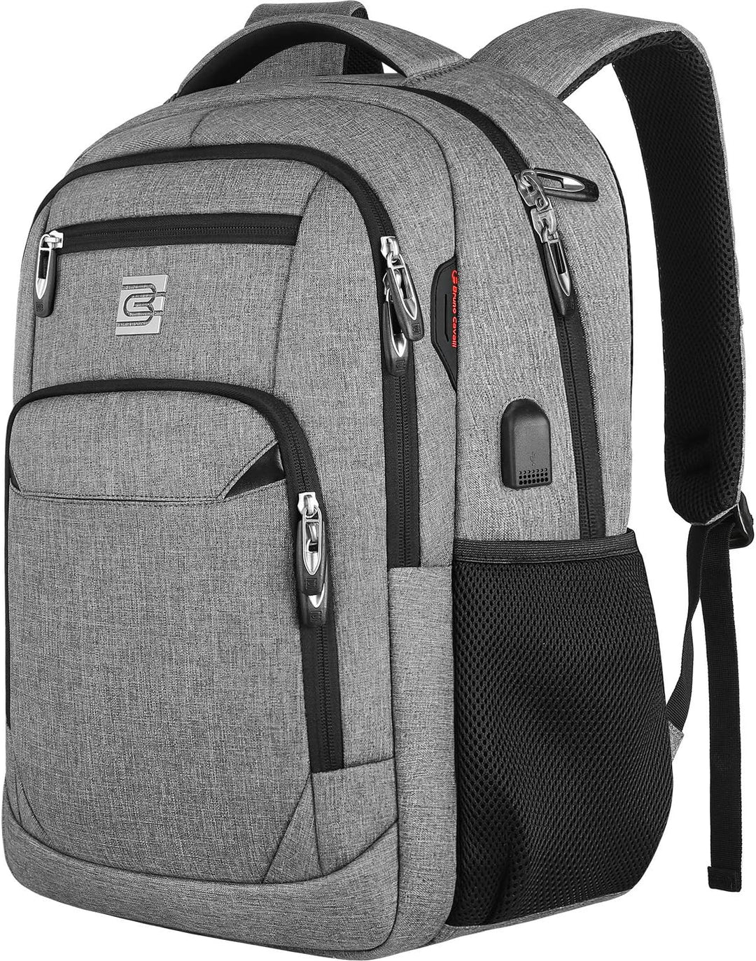 Unisex Slim Laptop Backpack Anti-Theft USB Charging Port