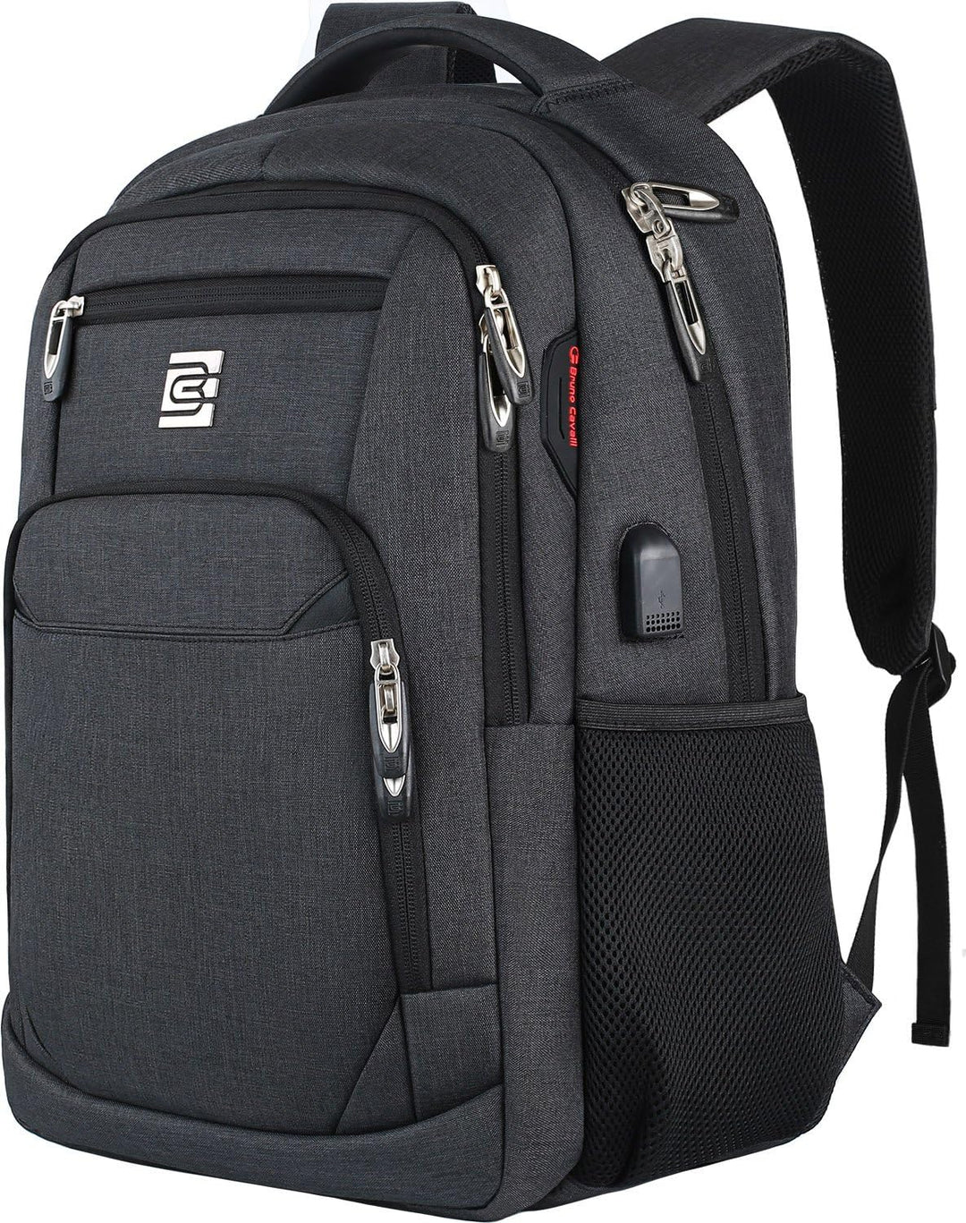 Unisex Slim Laptop Backpack Anti-Theft USB Charging Port