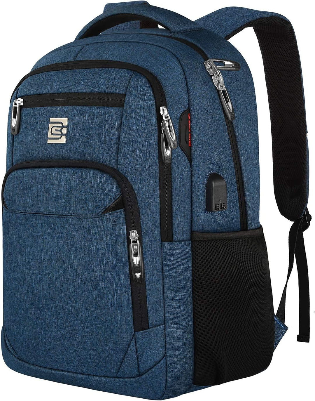 Unisex Slim Laptop Backpack Anti-Theft USB Charging Port