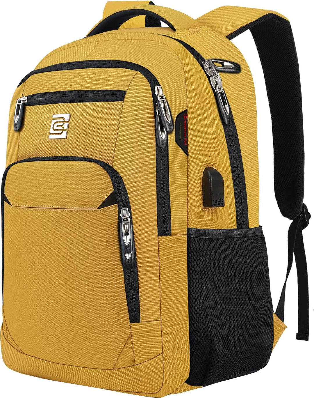 Unisex Slim Laptop Backpack Anti-Theft USB Charging Port