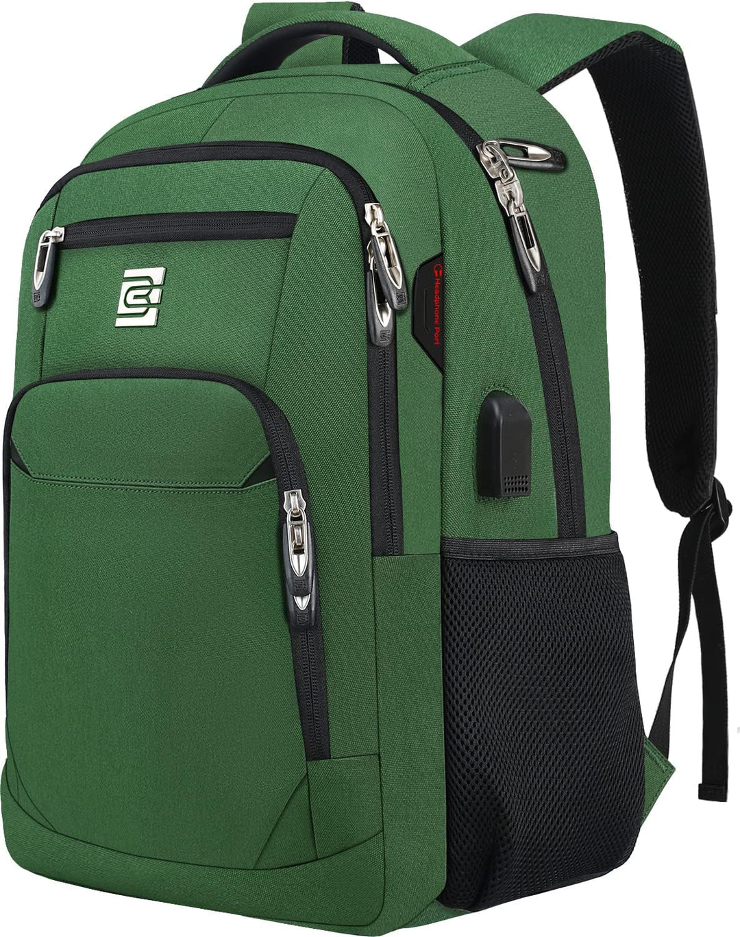 Unisex Slim Laptop Backpack Anti-Theft USB Charging Port