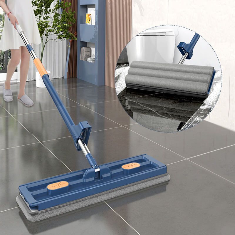 Microfiber Mop Large Head Flat Style - BritishMode