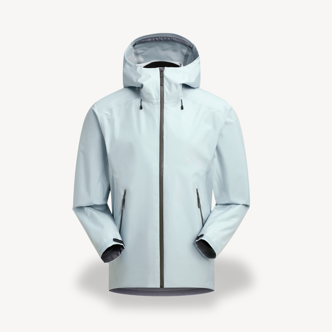 Unisex Rain Jacket Waterproof Hooded Lightweight