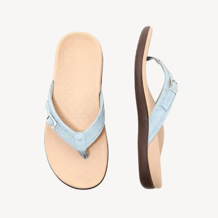 Womens Orthopedic Thong Sandals Comfortable Supportive