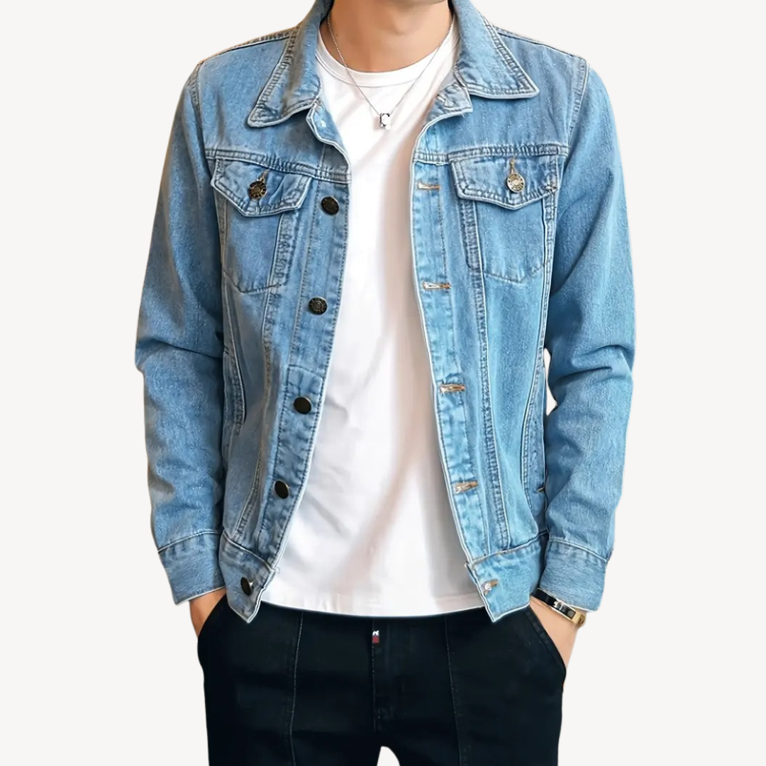 Mens Denim Jacket Relaxed Fit
