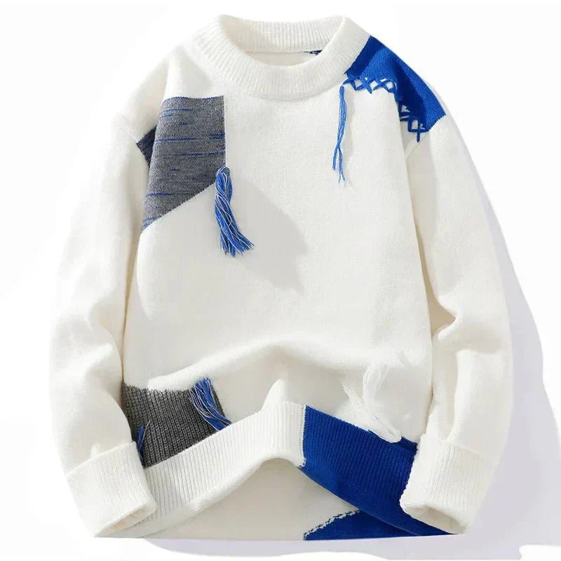 Mens Knit Sweater Cozy Relaxed Fit - BritishMode