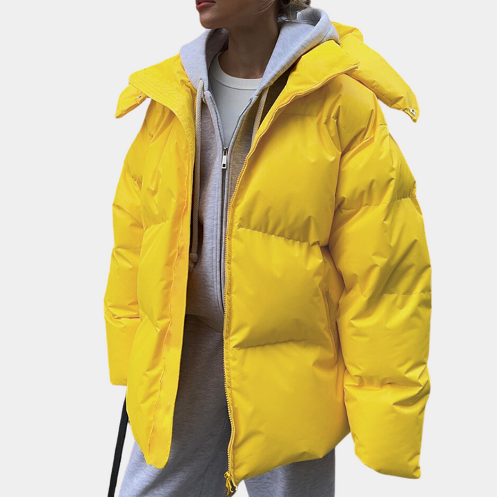 Womens Lightly Padded Coat Stylish Fit
