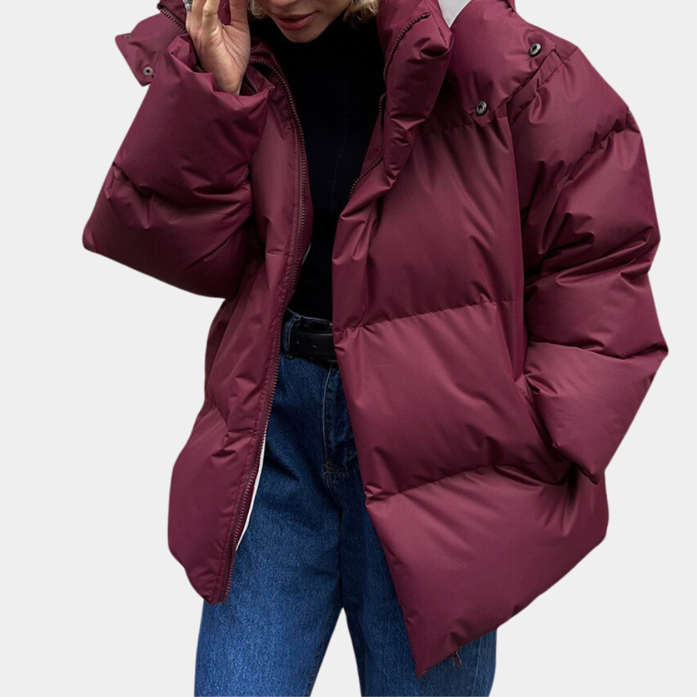 Womens Lightly Padded Coat Stylish Fit - BritishMode