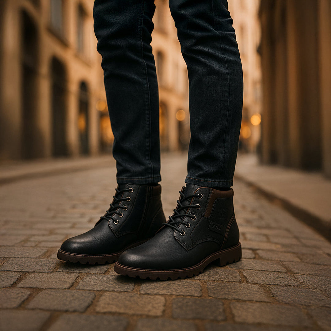 Mens Leather Boots Classic Style