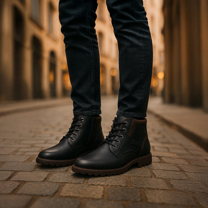 Mens Leather Boots Classic Style