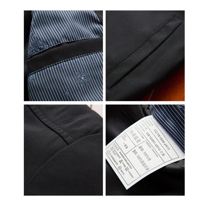 Mens Bomber Jacket with Zipper Casual Fit
