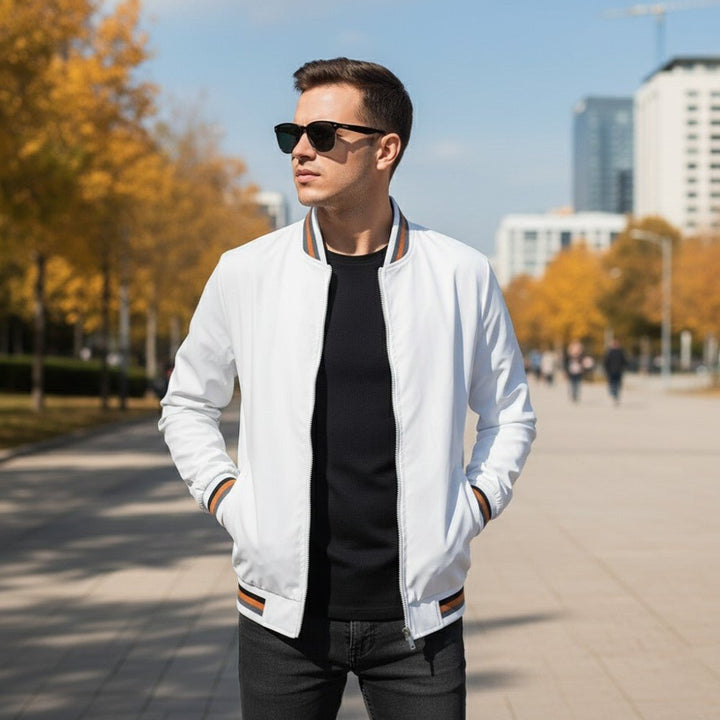Mens Lightweight Golf Windbreaker Jacket - BritishMode