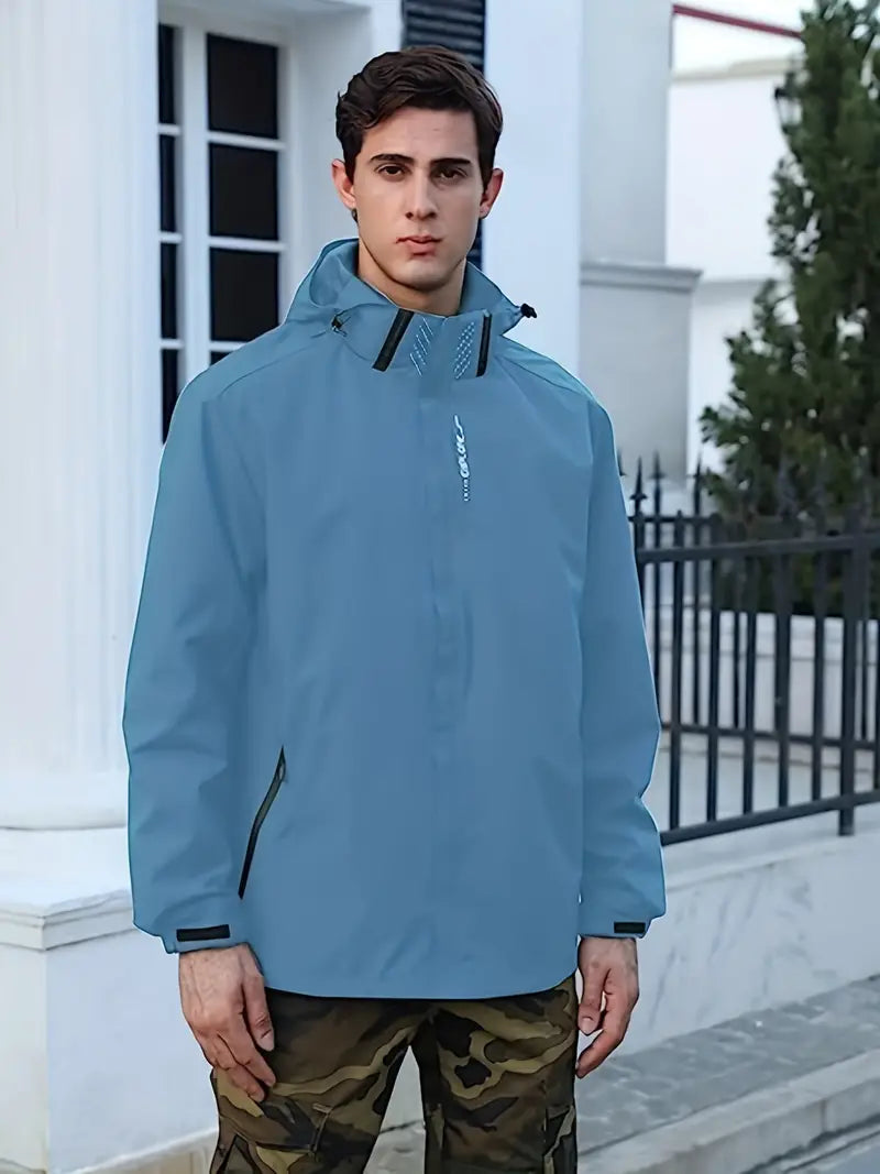 Mens Lightweight Waterproof Jacket Regular Fit