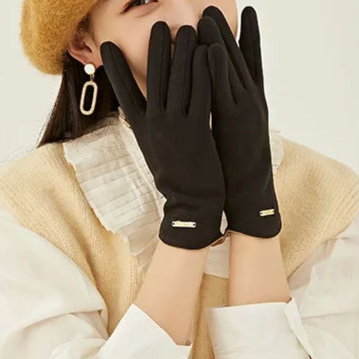 Unisex Suede Gloves Classic Versatile Fit