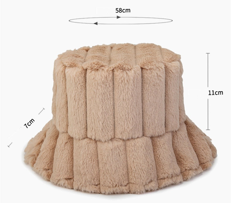 Unisex Bucket Hat Warm Comfortable Fit